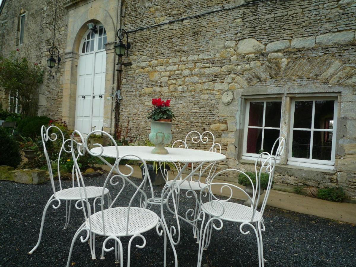 Manoir De La Riviere Bed and Breakfast Géfosse-Fontenay Exteriör bild