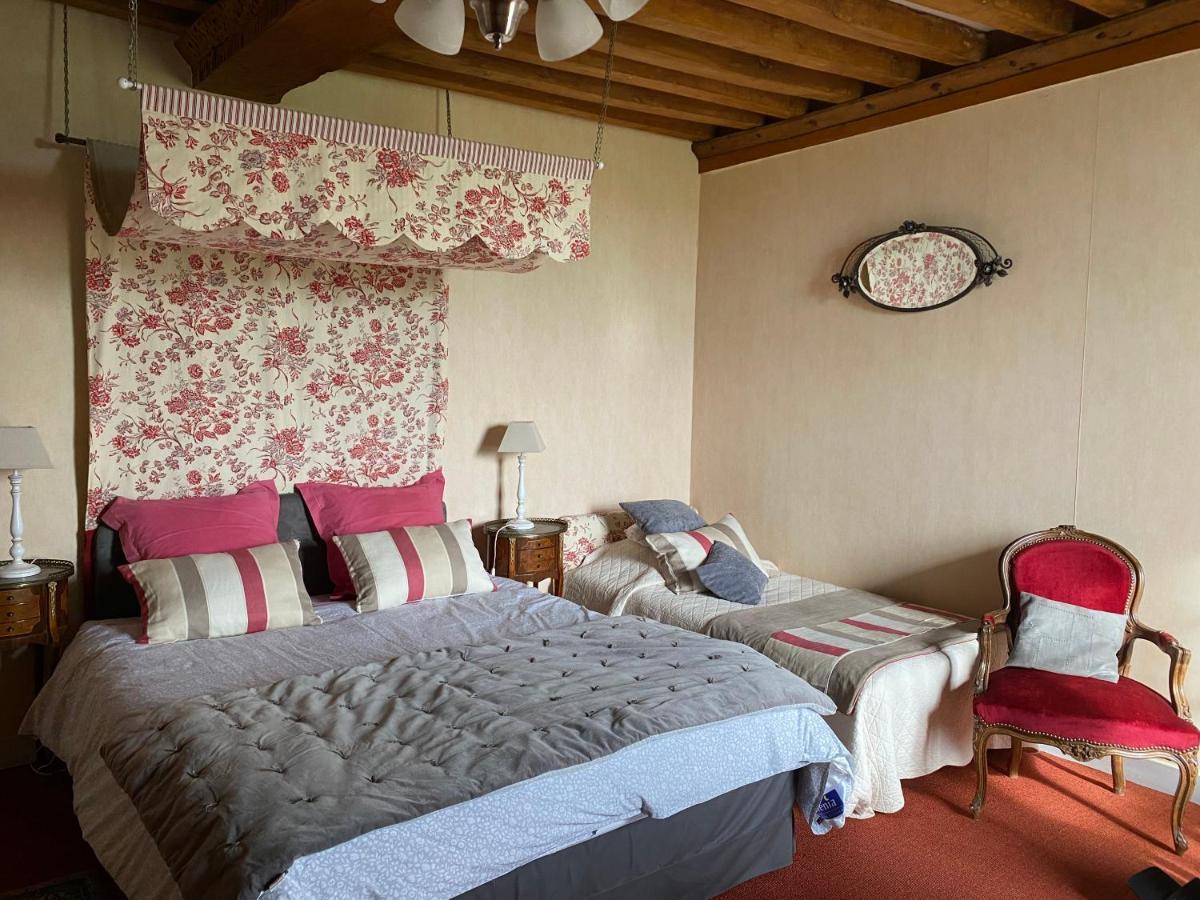 Manoir De La Riviere Bed and Breakfast Géfosse-Fontenay Exteriör bild