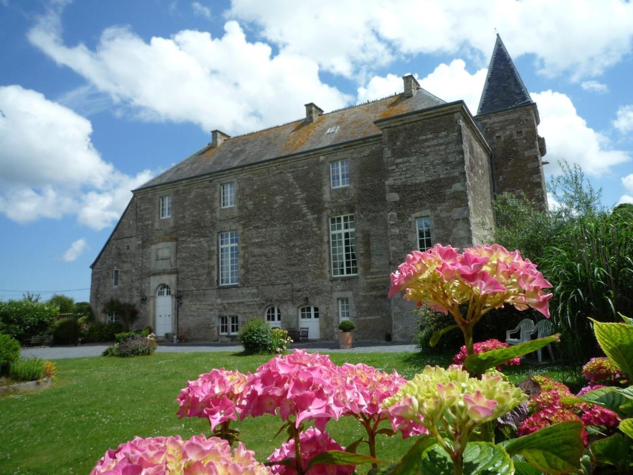 Manoir De La Riviere Bed and Breakfast Géfosse-Fontenay Exteriör bild